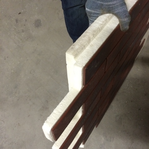 Semir Beige Struktur, Толщина 30 мм, Фасадные Термопанели Rufford