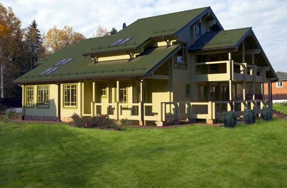 Черепица цементно-песчаная Франкфуртская, Braas